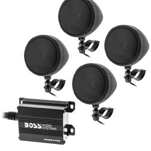 Boss Audio Systems for motorcycle/scooter/bike 4 speakers and Bluetooth system